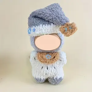 [Clothes Only] Labubu Clothing Doll Clothing, Chic Style Plush Set Suitable For V1V2V3 6.7-inch Doll Clothing, Keychain Pendant Doll Clothing, Birthday Gift, Doll Accessories, Hand Woven.