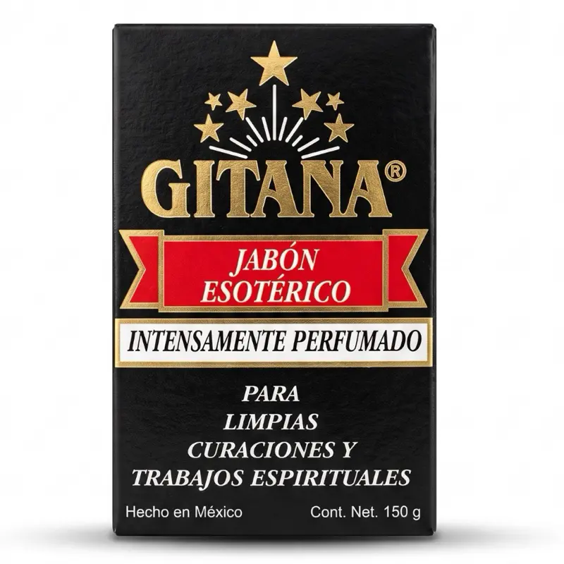 Gypsy Estorico Soap / Jabon Gitana Estorico Blue Black Box Body Care Daily Skin Repair Cleanser Cleansing