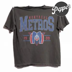 Comfort Colors Retro 90s Montreal Metros Heated Rivalry, Fan Merch