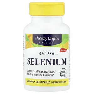 Healthy Origins Natural Selenium, 200 mcg, 180 Capsules