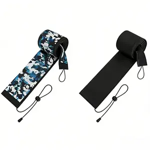 Neoprene Fishing Rod Sleeve, Storage & Transport Protection Cover, 2 Sizes, 2 Colors, Anti-Puncture, Suitable for Casting, Dragging, Spinning Reel