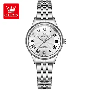 Celebrity endorsement brand women's watch OLEVS genuine classic Roman scale dial high-end popular temperament watch ladies 5600
