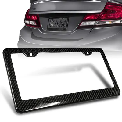 GW9 Carbon Fiber License Plate Frame