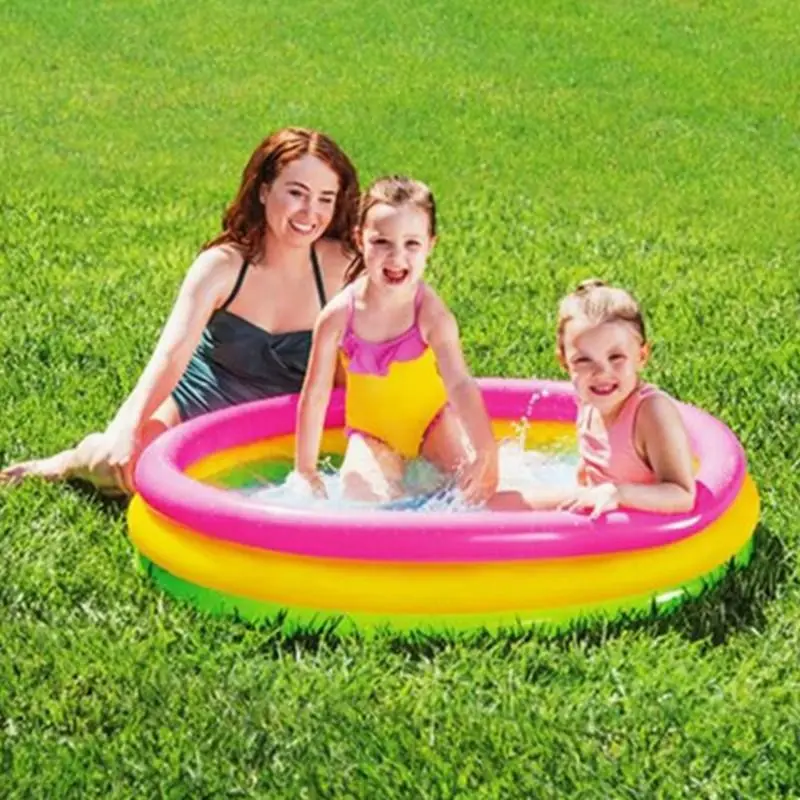 Inflatable Swimming Pool, Baby Indoor Home Inflatable Bathtub, Thick PVC Water Play Pool, Easy to Carry, Fun Water Park Ball Pit, Kid Pool