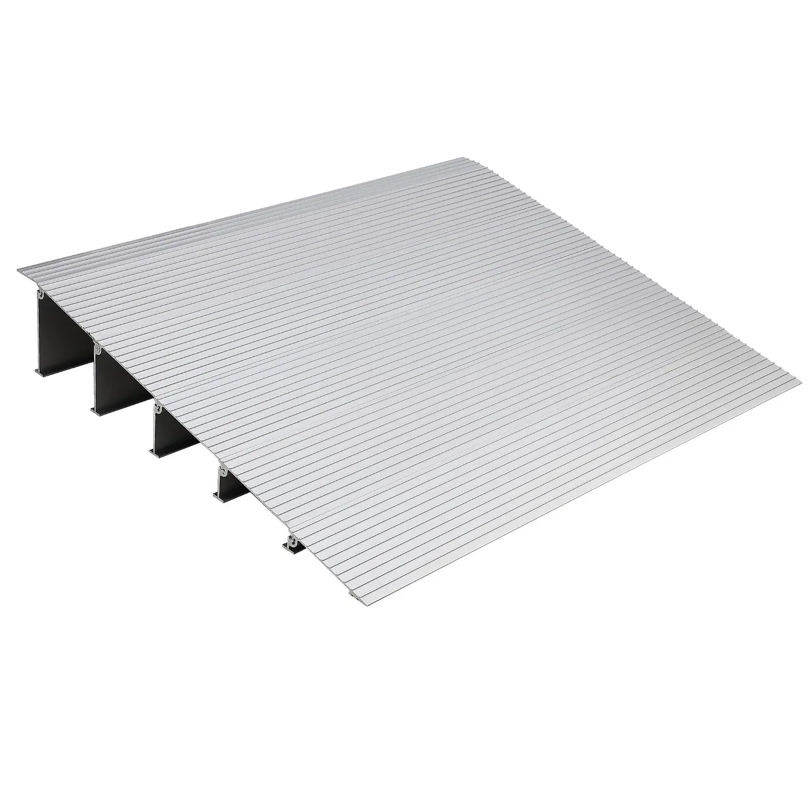 GARVEE 5" Rise Door Threshold Ramp with Non-Slip Surface, Supports Up to 800Lbs, Ideal for Wheelchairs, Strollers, Scooters, and Power Chairs, Ensuring Safe and Easy Access