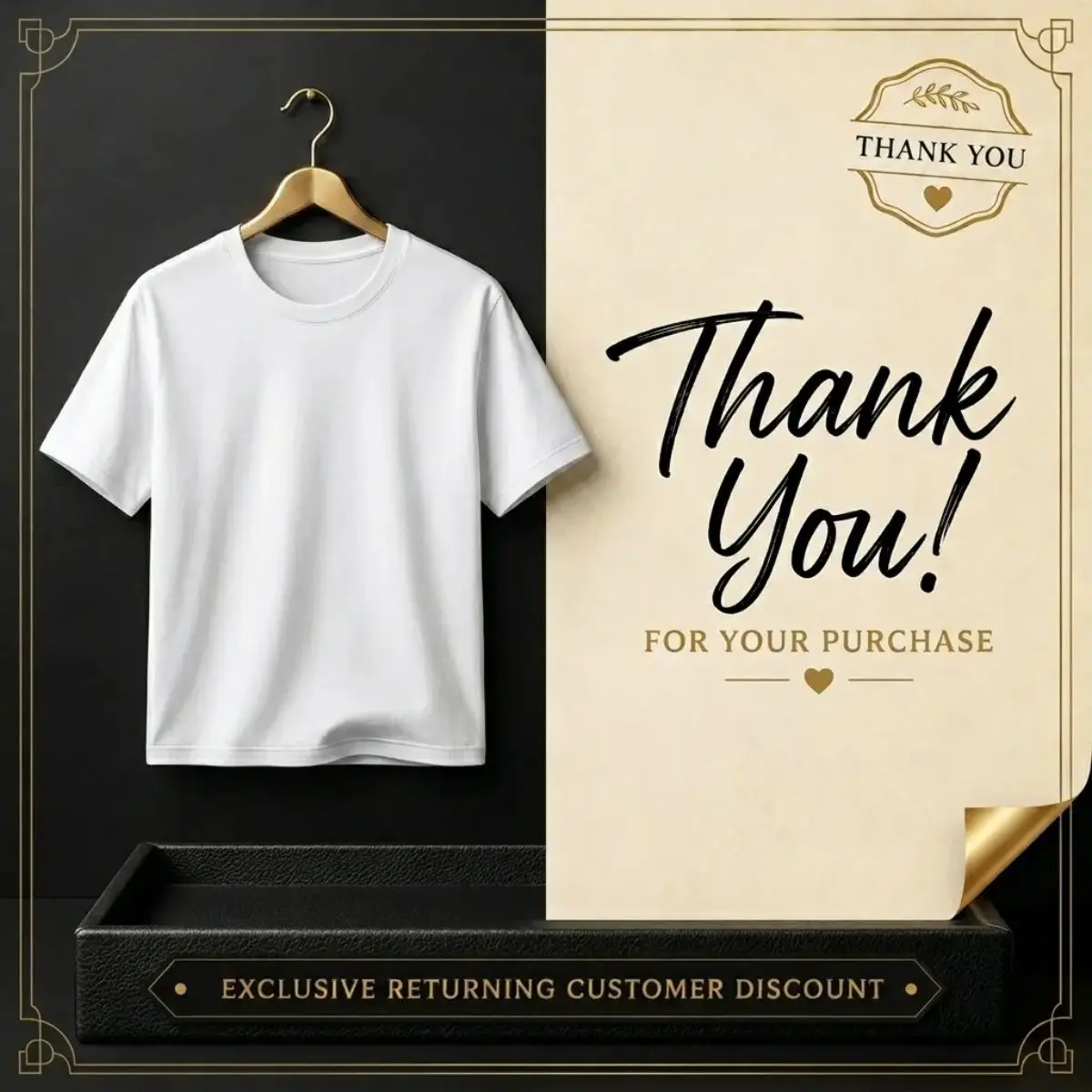 Thank You For Your Purchase T-Shirt, Customer Appreciation Graphic Tee, Small Business Owner Boutique Shirt