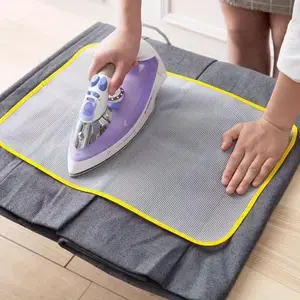 Heat-Resistant Ironing Board Pads, Ventilated Mesh Design, Prevents Scorch Marks, Ideal Home Ironing Solution, Safe Clothing Care