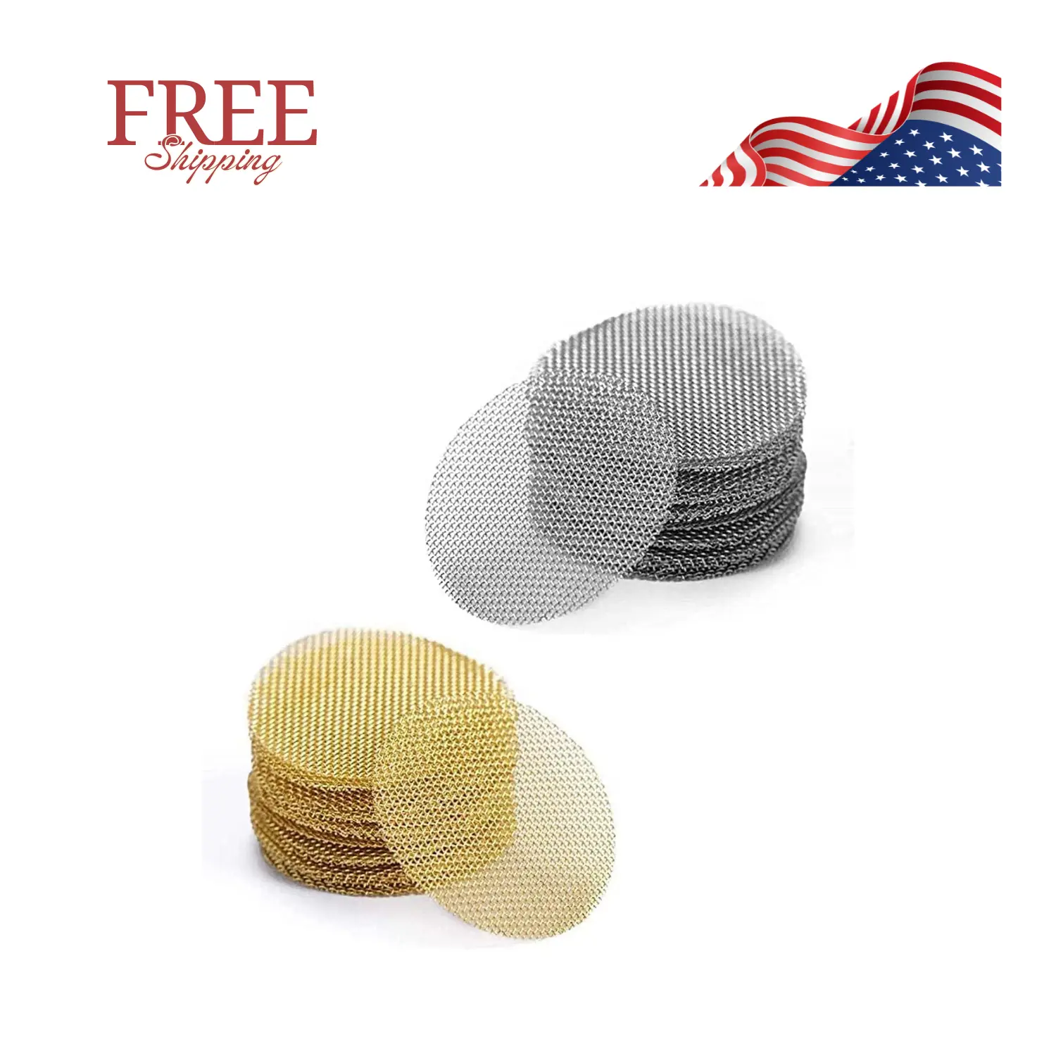 100pcs Pipe Screens, 3/4 Inch Pipe Filters, 50pcs