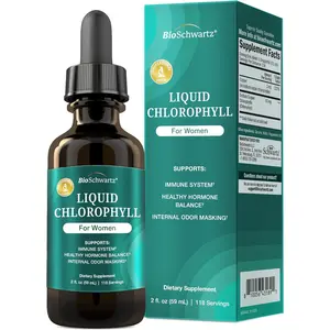 Liquid Chlorophyll for Women with Copper for Immune Support Skin Health and Internal Deodorizer Liquid Chlorophyll Supplement Drops Third Party Tested Formula for Natural Detox Energy and Healthy Digestion Support Pure Wellness Liquid Drops