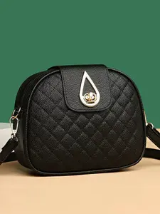 Fashion Large Capacity Versatile Shoulder Crossbody Bag, New High-End Diamond Pattern for Middle Aged Women, Stylish Phone Bag, Crossbody Shoulder Purses, Fashionable Daily Crossbody, Fashionable Bags