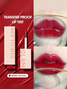 SHEGLAM Take A Hint Lip Tint – Wake-Up Call | Color Changing Lip Gloss, Long-Lasting Lip Stain, High Gloss Non-Sticky Moisturizing Lip Tint