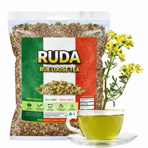 5oz Ruda Seca Té – Rue Dried Herbs Tea – – Ruta Graveolens Loose Leaf – Traditional Herbal Infusion – 100% Natural, Wildcrafted, Vegan, Non-GMO –