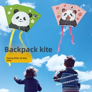 Pocket Kite Children's Portable Storage Panda Kite Explosive Software Kite Outdoor Sports Stall