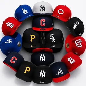 NEW ERA 59FIFTY MLB Fitted Baseball Hat - Men's National Teams Collectible Headwear (Los Angeles Dodgers, New York Yankees, Boston Red Sox) - Premium TikTok Viral Accessory