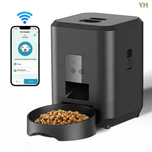 Pets and Claws Automatic Pet Feeder Cat Dog Dry Food Dispenser Touch Screen Food Pet Dog Feeder Smart Feeder for Dog and Cat with Camera