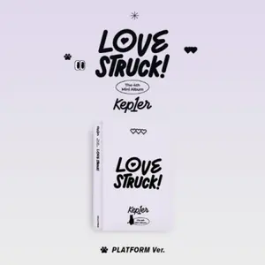 Kep1er - Lovestruck! - Platform Version - incl. QR Mini Card, 2x Selfie Photocards, 9 Concept Photocards + Sticker  [DISCLESS DIGITAL] Photos, Stickers, Asia - Import