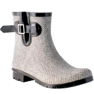 Nomad Rubber Rain Booties - Droplet Textured