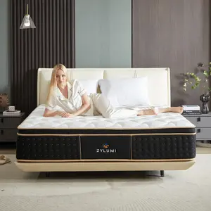 Hybrid Memory Foam & Spring Mattress 10/12/14 Inch Twin Full Queen King Sizes Medium Firmness Lumbar Support Cooling Motion Isolation for Back Pain Relief Boxed forcompressed mattress Great Halloween Gift eight sleep mattress queen size mattress