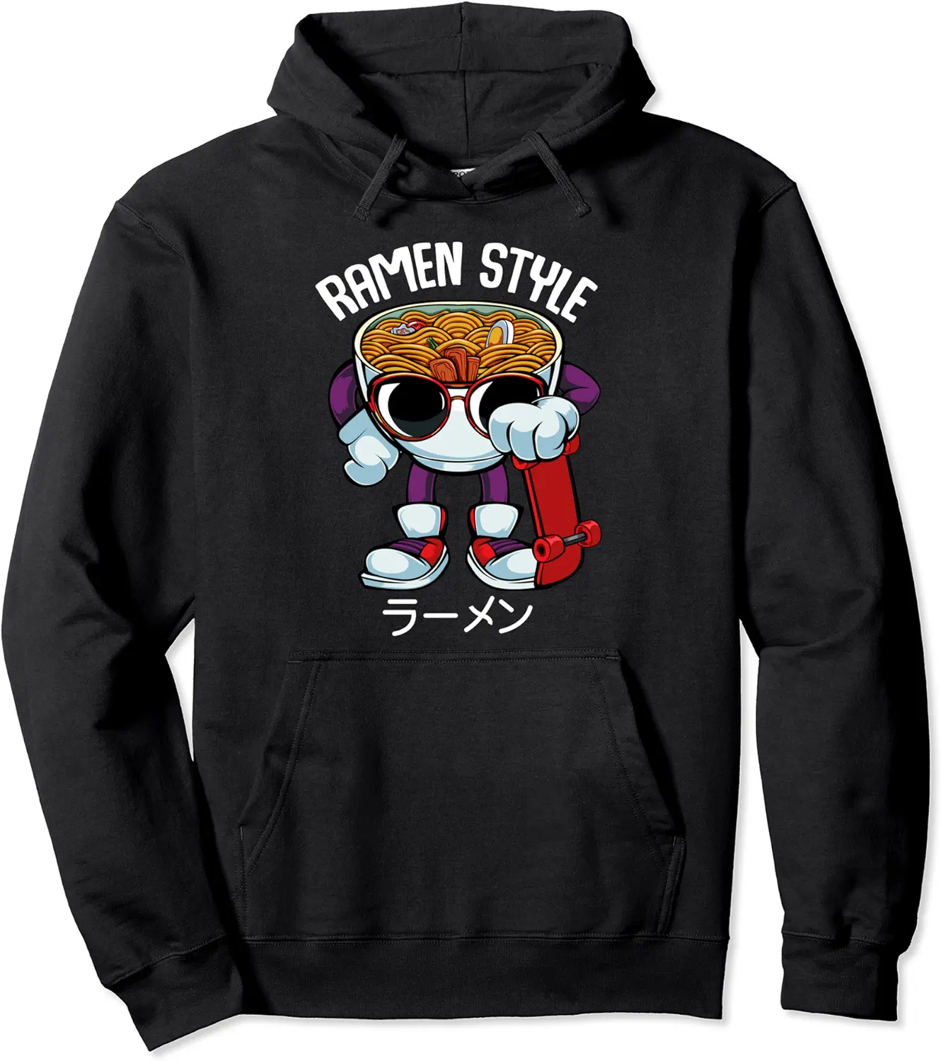 Ramen Style Soba Udon Bowl Anime Manga Noodle Soup Funny Pullover Hoodie - Sabrinasmitl Shop 73B08GGVXLC3