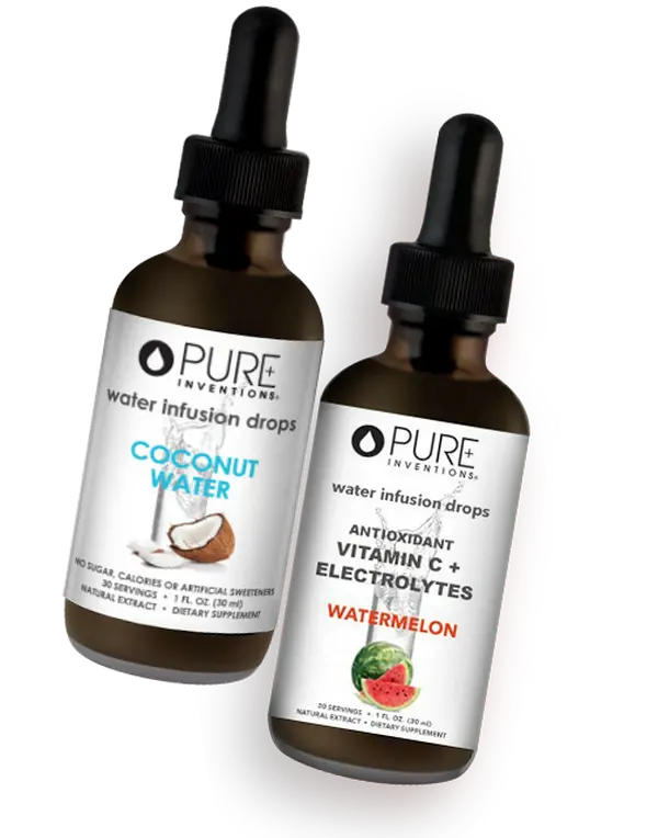 Pure Inventions Recovery & Premium Hydration Premium Water Infusion Drops – Hydration Support, Immunity Support – 60 Servings