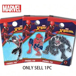 Marvel Official Licensed Limited Edition Collectible Spider Brooch Alloy Material 3D Craft Accessories Clothing Embellishment Backpack Accessories Party Decoration Marvel Classic Peripheral Perfect Holiday Party Gift