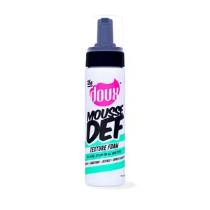 MOUSSE DEF Texture Foam® 7 oz - Clump Proof Spray Gel for Perfect Hold & Defined Curls - Ideal for All Hair Types - Haircare Styling Gel