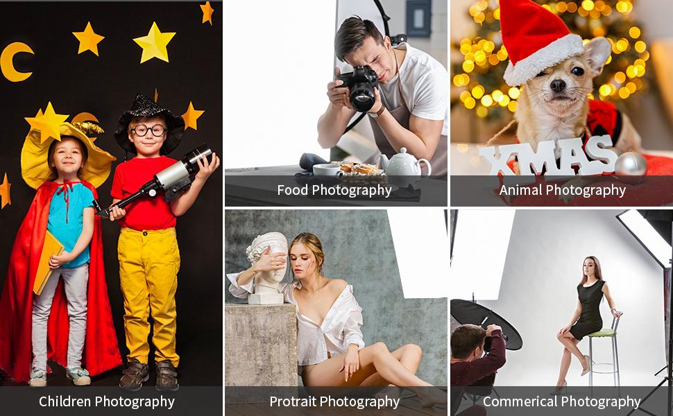 Softbox Lighting Kit, Studio Lights with 2 135W Bulbs 5500K Continuous Photography Lighting Kit for Filming Portrait Product Shooting Photography Video Recording