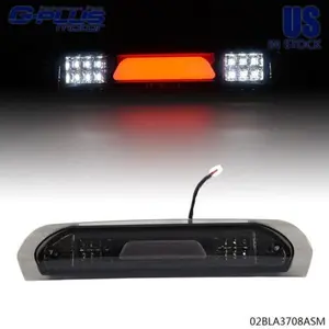 Fit For 2002-2009 Dodge Ram Truck LED 3rd Third Brake Light Tail Cargo Lamp Bar Upgraded Version