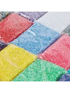 Transparent AB 2/3/4/5/6mm resin non thermal repair rhinestone pull back crystal nail art clothing decoration DIY