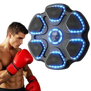 Upgrade Bluetooth music boxing target, light gear adjustment, boxing machine, household fitness equipment, boxing wall target