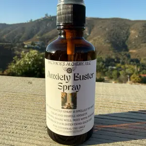 Anxiety Buster Spelled  Spray