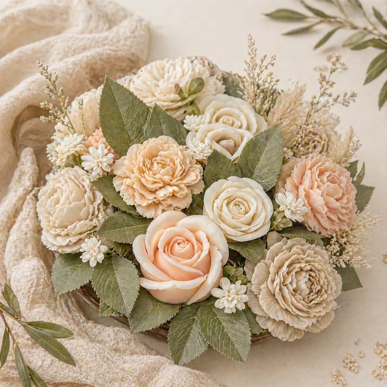 Soap Flower Bouquets Gifts (price vary by style)