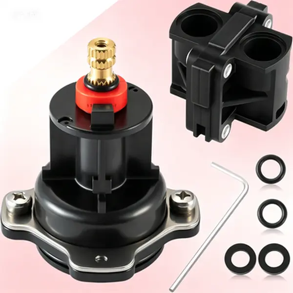 Replacement Shower Cartridge Kit for Kohler GP77759 Mixer Cap, Pressure Balancing Unit GP500520, Compatible with GP76851 Mixer Cap and Rite-Temp 1/2" Shower Valve, Shower Valve Repair Parts, Faucet Mixer Repair Kit