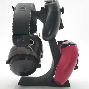 Game Controller & Headset Stand Headphone Hanger Ps4/ps5/xbox Universal Storage Rack, Multi-Device Organizer, Compact Gaming Accessory Holder