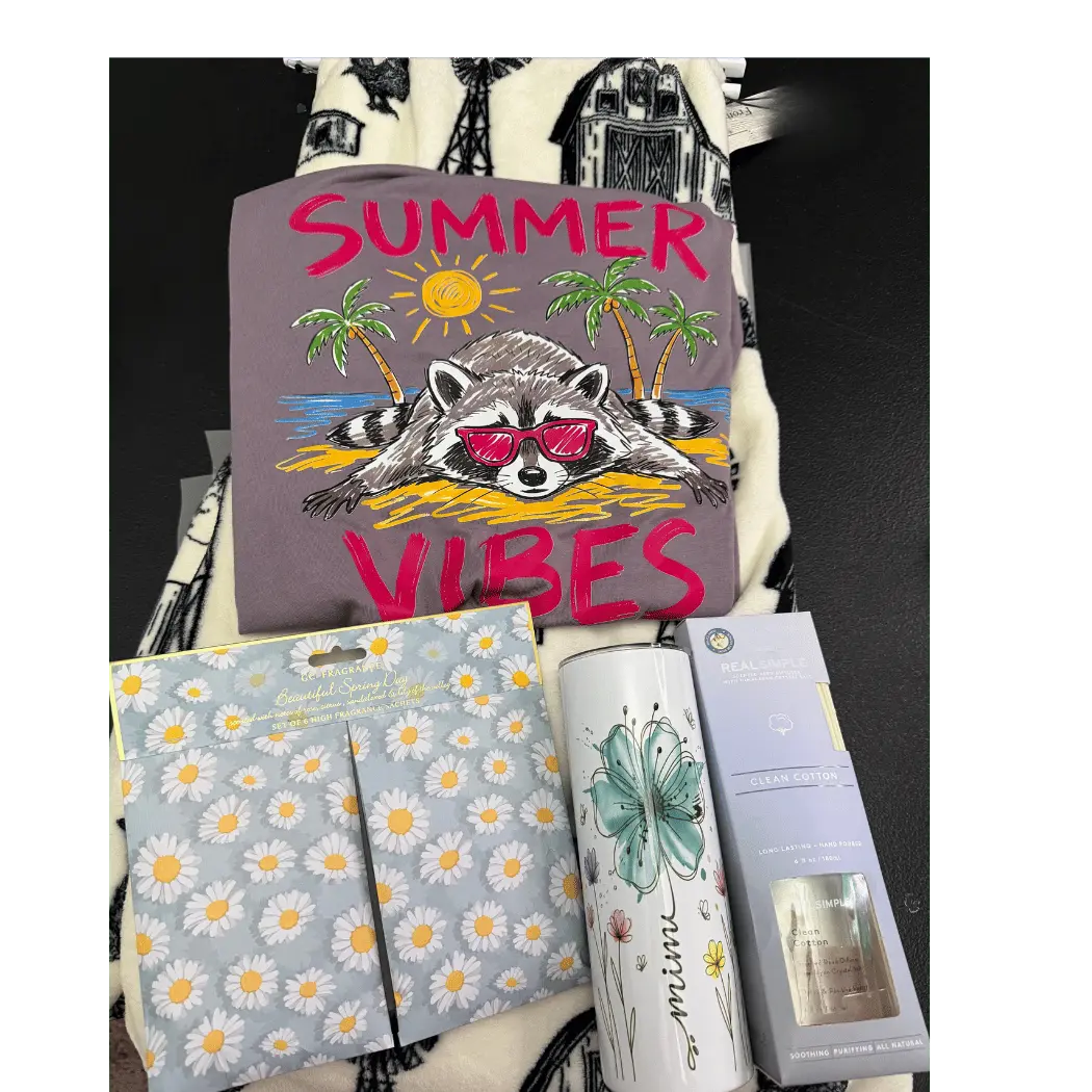 Throw Bundle - includes a throw, sign, sachet PLUS tshirt & cup! Party Gifts Party Pack