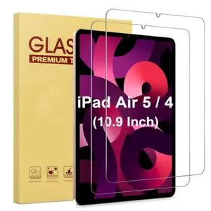 2 Pack HD Tempered Glass Screen Protector for iPad Pro 13-Inch M4, iPad Air 13-Inch M3/m2, Anti-Scratch, Bubble-Free Installation
