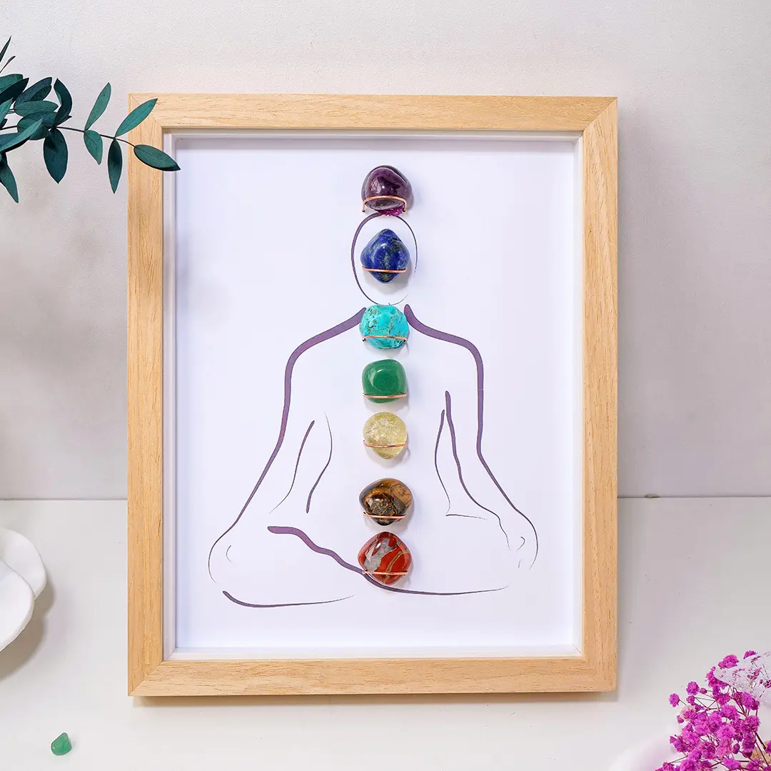 Natural Crystal Rolling Stone Picture Fr