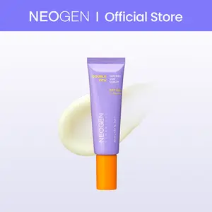 DOUBLE VITA WATERY SUN SERUM I SPF 50 I K-sunscreen I Water texture I Hydrating Sunscreen Serum with No White Cast