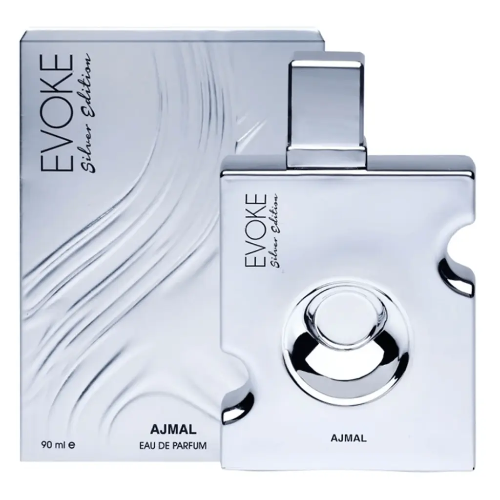 Evoke Silver Edition for Men EDP - 90 ML (3.0 oz) By Ajmal