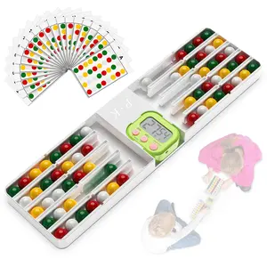 Montessori Ocean Ball Game-Interactive Color Sorting Toy with Timer, Choose Your Category for Novel Sensory Play, Learning Educational,Travel-Friendly,Fun Gift for Boys and Girls