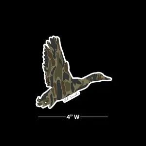 Duck Wings with Thicket Camo - Decal