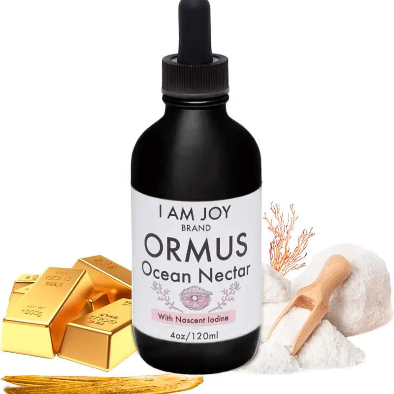 I Am Joy: Ormus Ocean Nectar Monoatomic Gold Liquid with Iodine to Decalcify The Pineal Gland, Support Thyroid and Increase Feelings of Alertness