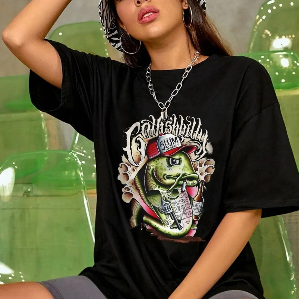 vtg Yelawolf Catfish Billy T-shirt Black Cotton All sizes S to 5Xl 3