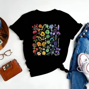 LGBT Pride Wildflower Shirt: Gay Lesbian Tran Gift