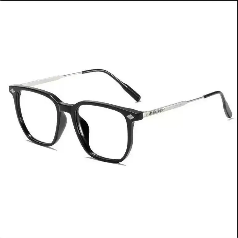 Lyrasses 2.0 Diamond-shaped Design Black Photochromic Anti-Blue Light Glasses, Blue Light Blocking Anti-Eye Strain, Trendy Unisex Fashion Frames, Lightweight Daily Wear, Daily Accessory, Anti Eyestrain Eyewear, Ideal Gift Idea, No-Makeup Essential High Qu