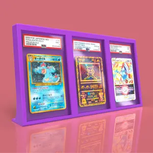Triple Graded Card Display – PSA, Beckett, CGC Slab Frame | Pokémon, MTG, Lorcana, Sports & TCGs