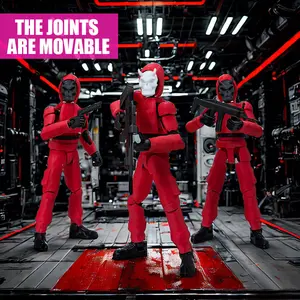 Full Body Multi-Jointed Articulated Doll Model, One Piece Action Figure Toy, Flexible Posable Collectible Figurine for Kids & Adults, Articulated Figures