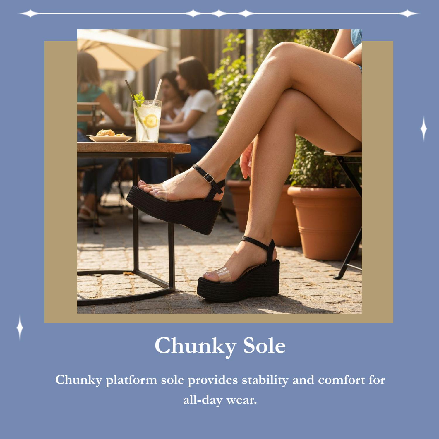 Bold Statement Black 10cm Platform Sandals with Silicone Strap Adjustable Ankle Strap Chunky Sole Non-Slip Base Handcrafted in Colombia