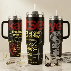 KATSEYE Beautiful Chaos Tumbler with Handle 20oz & 40oz