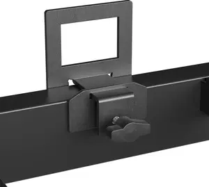 Non Slip Mattress Gaskets for Metal Bed Frame,6 PCS Mattress Holder in Place Gripper,Keep Mattress from Sliding, Adjustable Anti-Slip Baffle, Black